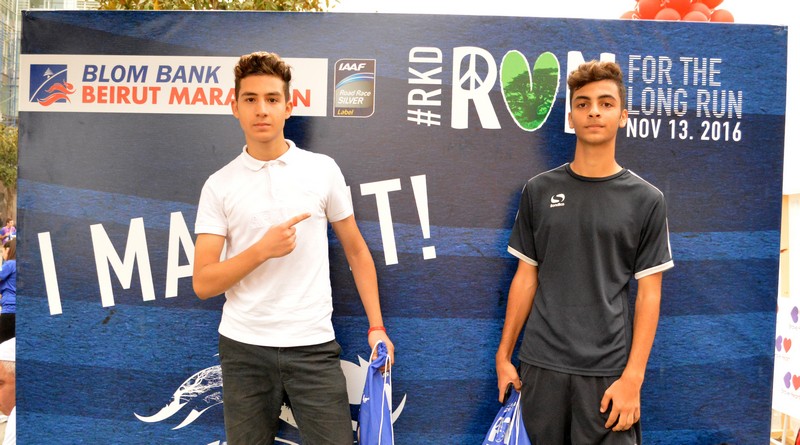 BLOM BANK Photobooth at the BLOM BANK Beirut Marathon